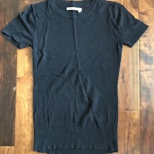 Tex Max Azria Women's Shirt Top Size Small S Black